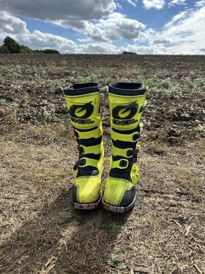 O’Neil Motocross Boots Size Uk 7