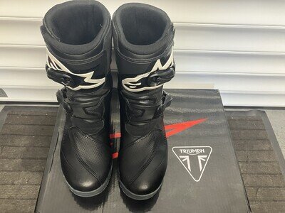 Triumph Belize Alpinestars Waterproof Motorcycle Boots Size UK 10