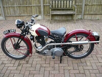 1936 Red Panther Model 71 250cc double port NO RESERVE and NO PAYPAL 1936 Red Panther Model 71 250cc double port NO RESERVE and NO PAYPAL