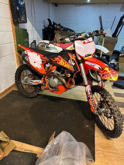 Ktm Sxf 450 2018 motocross bike only 76hrs from new