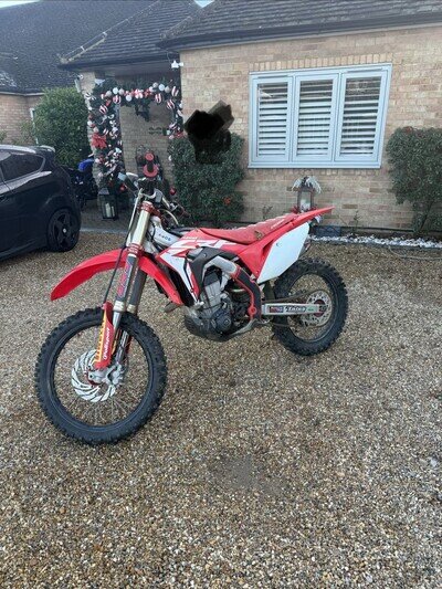 2020 HONDA CRF450R DUAL EXHAUST, TRIPLE CLAMPS, TALON HUBS, CLEAN BIKE