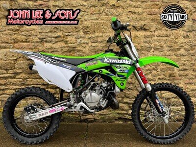 Kawasaki KX85 Big Wheel Motocross Bike, 2015 Model, Fantastic Condition