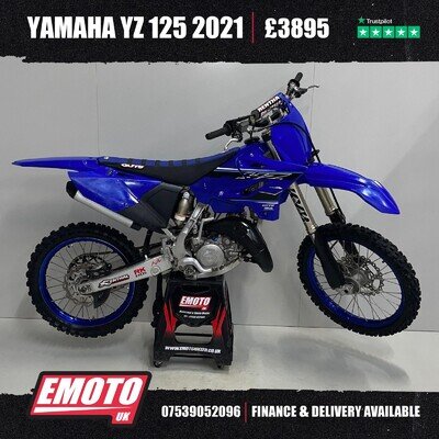 YAMAHA YZ 125 2021 Motocross Bike 125cc @EmotoUK - Finance Available