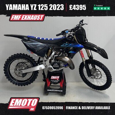 YAMAHA YZ 125 2023 Motocross Bike 125cc @EmotoUK - Finance Available