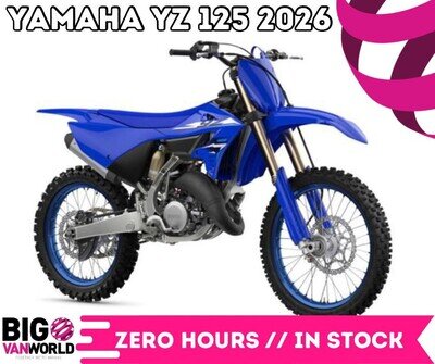 Yamaha YZ 125 2026 - ONE AVAILABLE- Zero Hrs / PX Welcome