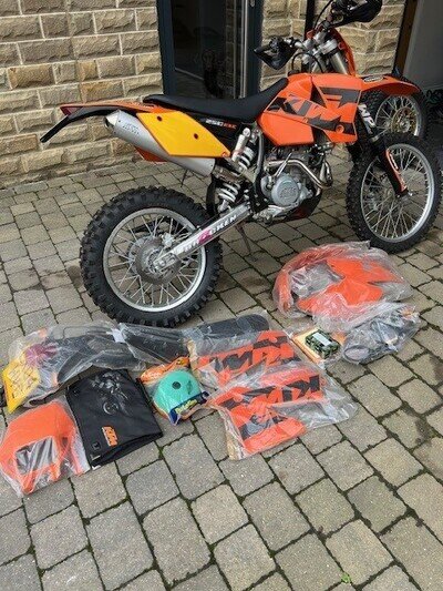 KTM 250 EXC RACING 2004 Low miles time warp bike Excellent condition