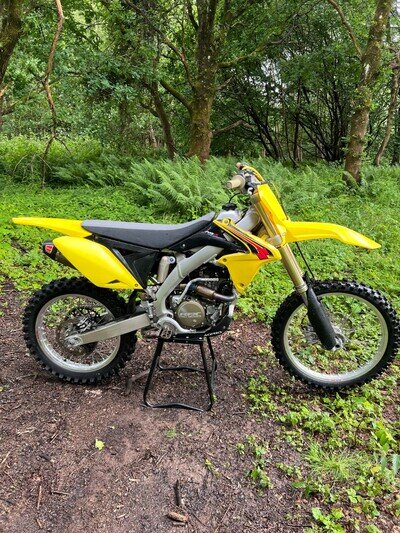 2015 Suzuki rmz 250 .. full titanium pro circuit .. motocross bike crf kxf yzf