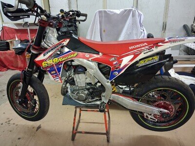 2014 CRF 450, Supermoto
