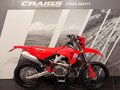 HONDA CRF 450 RX 2025 ROAD REGISTERED ENDURO BIKE 3 HOURS AT CRAIGS MOTORCYCLES