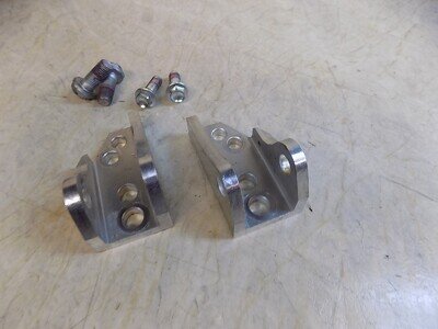 Kawasaki KX450 Footpeg peg Mount set w/ bolts KX 450 2025 new #2