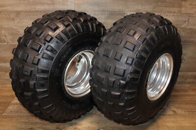 1984 Honda ATC200X Rear Wheels Rims OEM Pro Vector Tires