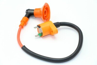 1985 85 Honda NH80 AERO 80 IGNITION COIL WITH PLUG WIRE