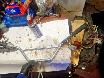HONDA CL 125S Cl 125 S 1973 Handlebars