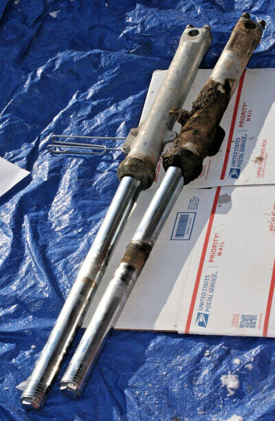 1975 HONDA XL250 OEM FRONT FORKS (SEE BELOW)