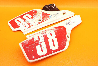 1986 - 1991 Honda XR250R XR250 Left Right Side Panel Plastic Set