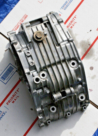 1975-76 HONDA XL250 OEM BOTTOM ENGINE CASE VIN #L250E-1006969