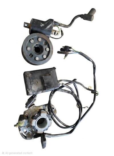 1989 89 Honda CR250 CR250R CR 250 OEM Complete Electrical System Stator Flywheel