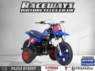 YAMAHA PW50 2026 WITH £180 LITTLE CHAMP KIT FITTED BRAND NEW JUNIOR MOTORCYCLE