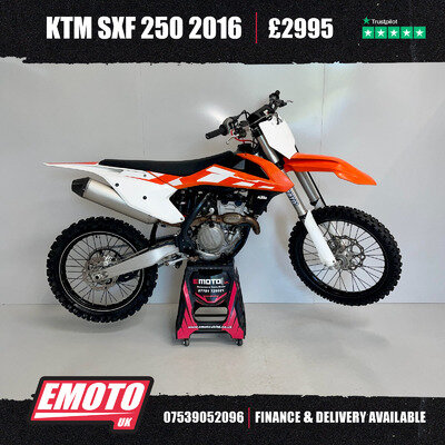 *NOW SOLD* KTM SXF 250 2016 250cc Motocross Bike @EmotoUK - Finance Available *NOW SOLD* KTM SXF 250 2016 250cc Motocross Bike @EmotoUK - Finance Available
