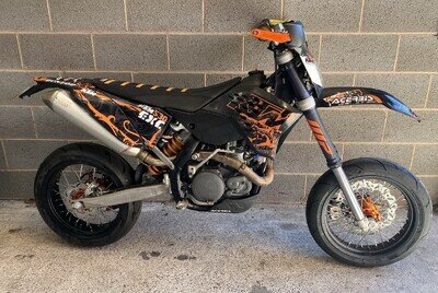 2008 KTM 530 EXC - Supermoto - Enduro Wheels Included