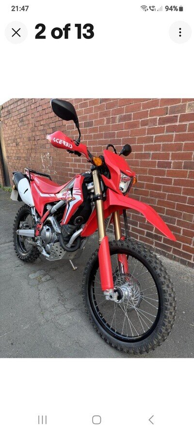 2019 Honda CRF 250L