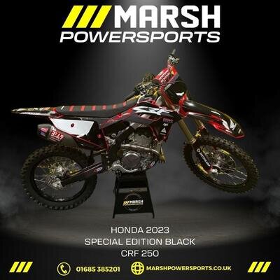 Honda CRF 250 Black Edition, Available in 23 and 24 Model -NOW 1000 OFF! Honda CRF 250 Black Edition, Available in 23 and 24 Model -NOW 1000 OFF!