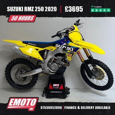 SUZUKI RMZ 250 2020 Motocross Bike 250cc 50 Hrs @EmotoUK - Finance Available