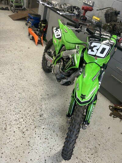Kawasaki KXF 250 2023 motorcross Bike . Low Hours. Just Had A Full Rebuild!!