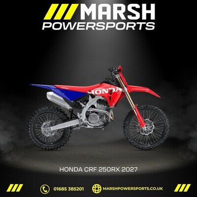 CRF 250 RX 2027 Model - Honda Main Dealer - Reserve NOW!