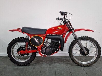1975 Honda CR250M, Fully Restored, Classic MX Bike, Light & Powerful Bike