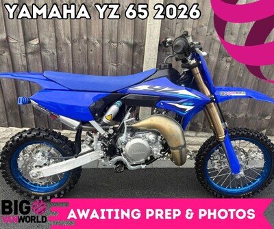 Yamaha YZ 65 2026 - Only 10 Hrs - DEP exhaust - Mint Condition.