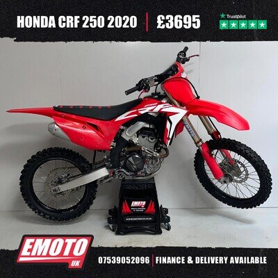 HONDA CRF 250 2020 Motocross Bike 250cc @EmotoUK - Finance Available