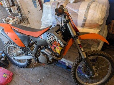 2008 KTM 450 Racing Motocross Bike Electric Start