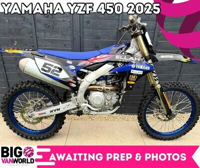 Yamaha YZF 450 2025 - Only 11 Hours From New - Stock & Clean