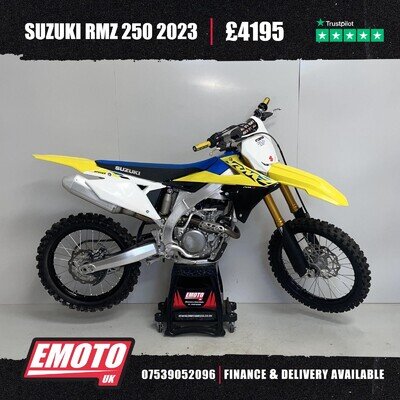 SUZUKI RMZ 250 2023 Motocross Bike 250cc @EmotoUK - Finance Available