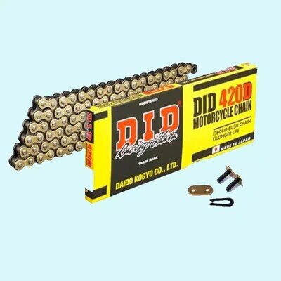 DID RACING GOLD MOTORCYCLE DRIVE CHAIN fits Kawasaki KX65 2002 - 2025