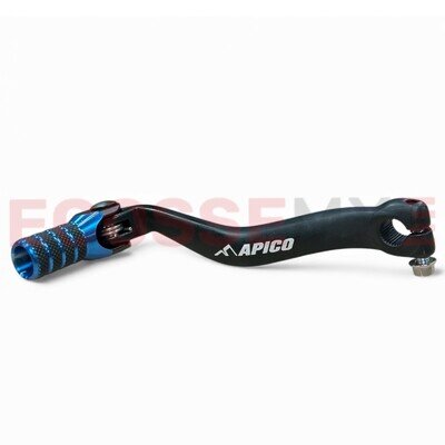 YAMAHA YZ60 YZ80 YZ85 APICO GEAR LEVER ELITE BLACK-BLUE 1981-2026 GPF301