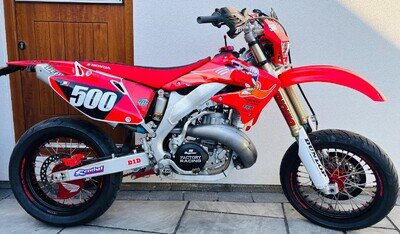 2005 HONDA CR500 HYBRID AF BUILD Supermoto Road legal PX