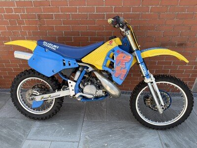 1989 SUZUKI RM250 RM 250 MOTOCROSS MX BIKE RESTORED