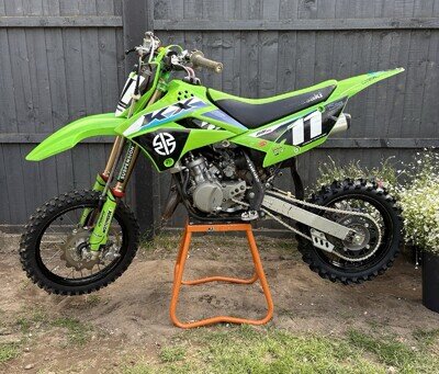 Kawasaki Kx 65 2022 With Bud Racing Suspension