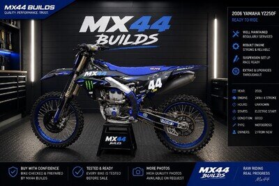 2024 YZF 250 Motocross Bike, Clean Low Hour Example! Px Welcome
