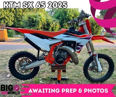 KTM SX 65 2025 - 42 Hrs - Recent Prof. Top End - Upgraded Head & Suspension