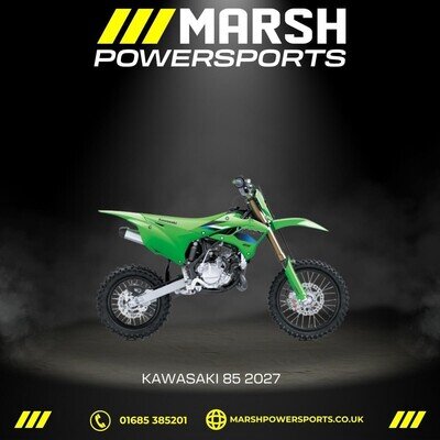 KX 85 2027 Model - Kawasaki Main Dealer - Reserve NOW!