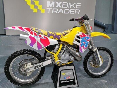 1992 SUZUKI RM 250 RM250 - MOSTLY ORIGINAL - COUPLE HOURS USE - SUPER EVO CR KX