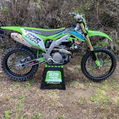 Kawasaki KXF KX 450 2021 Motocross Enduro MX Bike