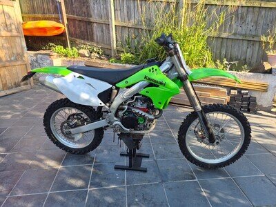 kawasaki KX 450 motorcycle road legal 2004 reg