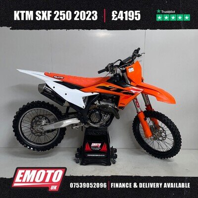 KTM SXF 250 2023 Motocross Bike 250cc @EmotoUK - Finance Available