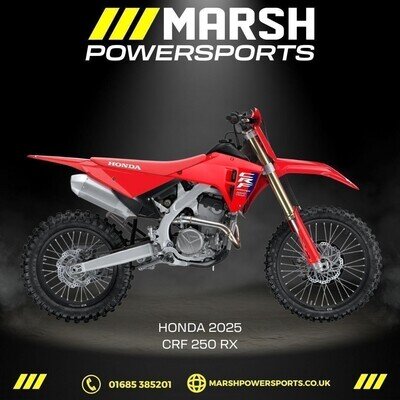 Honda CRF 250 RX 2025 - Honda Main Dealer - Reserve Now!