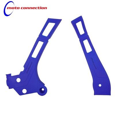 POLISPORT MX FRAME GUARDS BLUE for YAMAHA YZ 125 2005 - 2026 MOTOCROSS