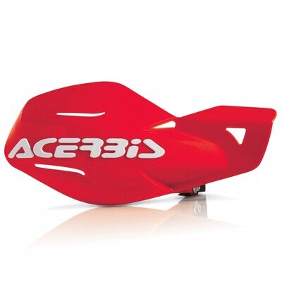 Acerbis Uniko Universal Fit Motocross MX Enduro Hand Guards Red White